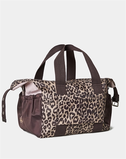 Lala Berlin - Big Bag Muriel Heart - Chocolate Brown leo 